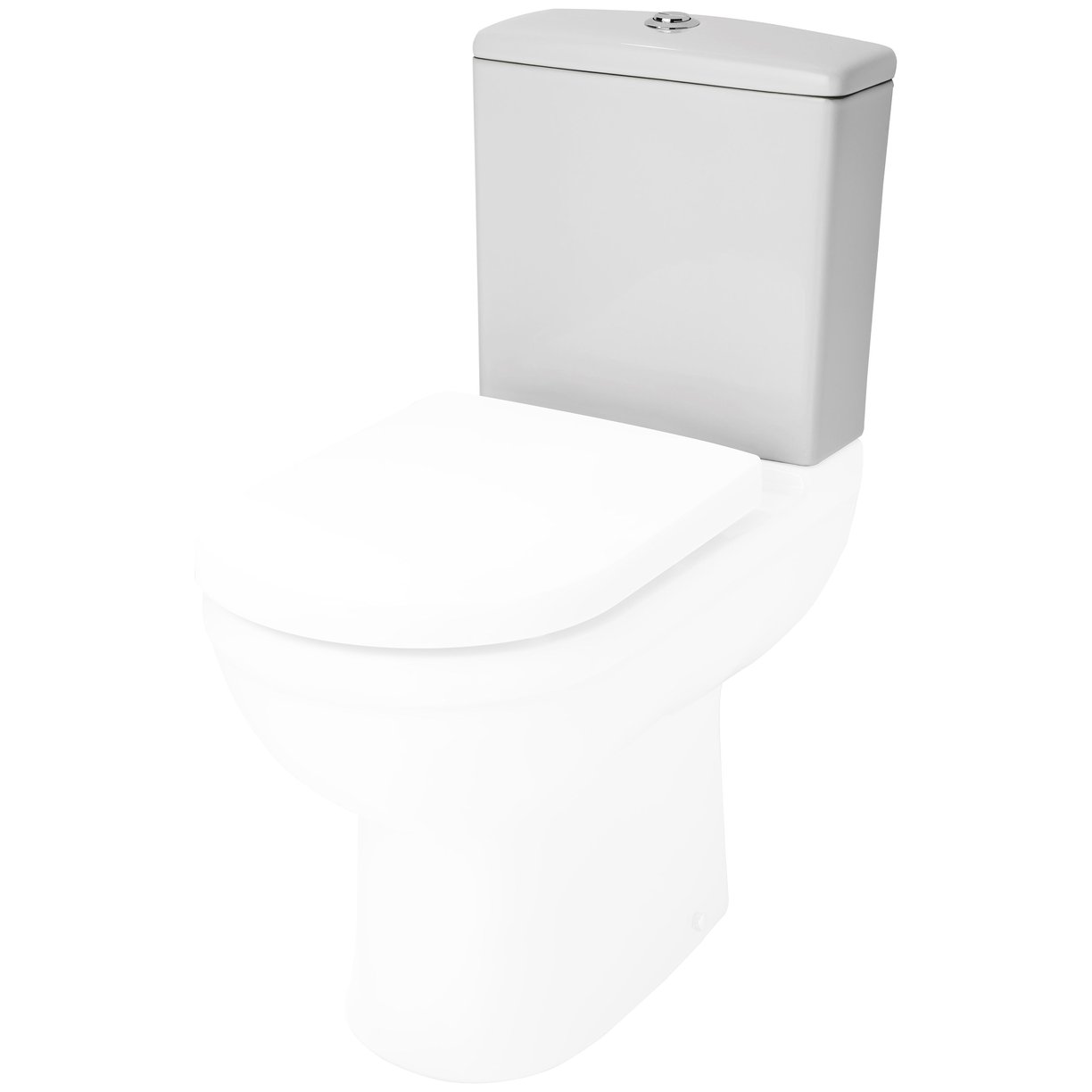 Ivo CC Cistern - White