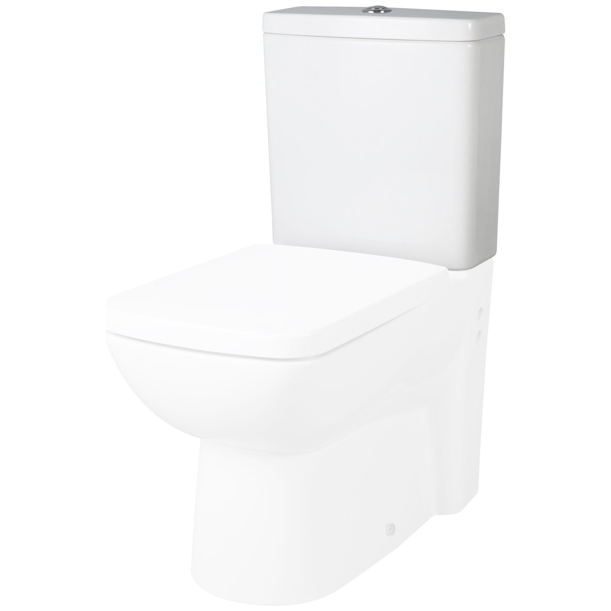 Compact Close Coupled Cistern - White