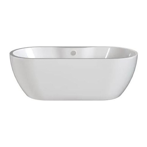 1655 x 745 x 580mm Boat Freestanding Bath