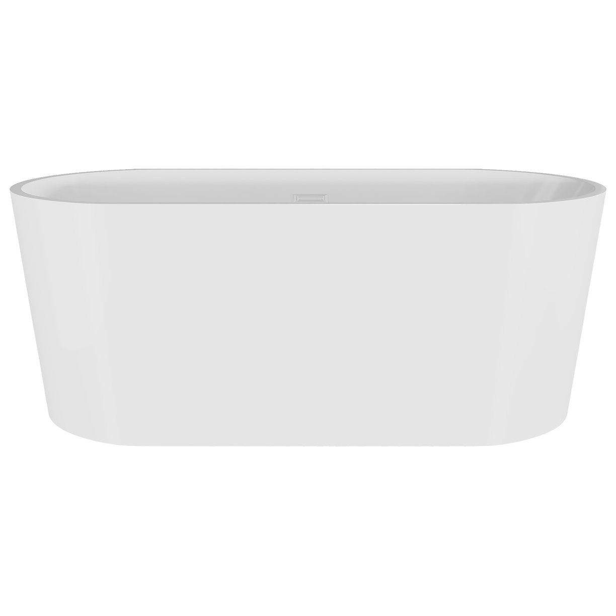1500 x 750 x 590mm Oval Freestanding Bath