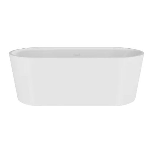 1700 x 750 x 590mm Oval Freestanding Bath