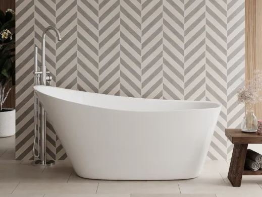 1500 x 750 x 720mm Slipper Freestanding Bath