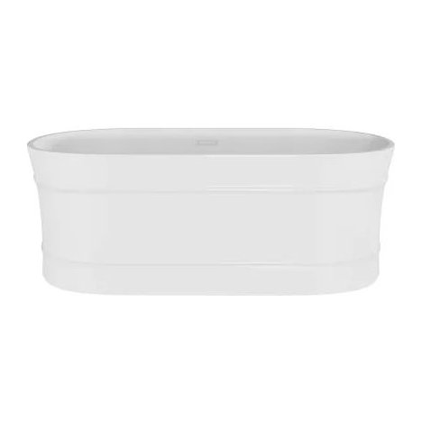 1600 x 780 x 580mm Oval Freestanding Bath