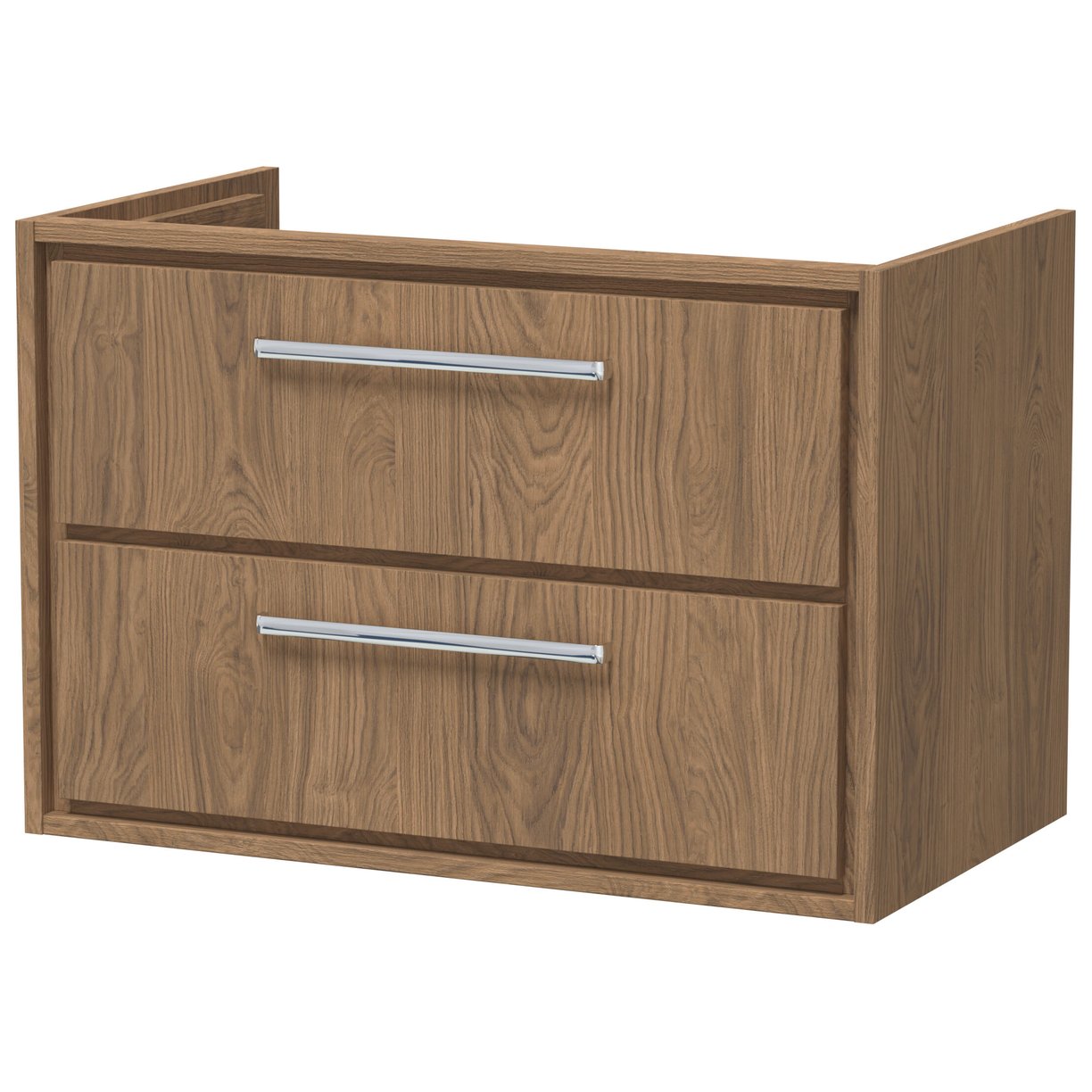 800 WH 2-Drawer Unit (455 DEEP) - Antique Oak