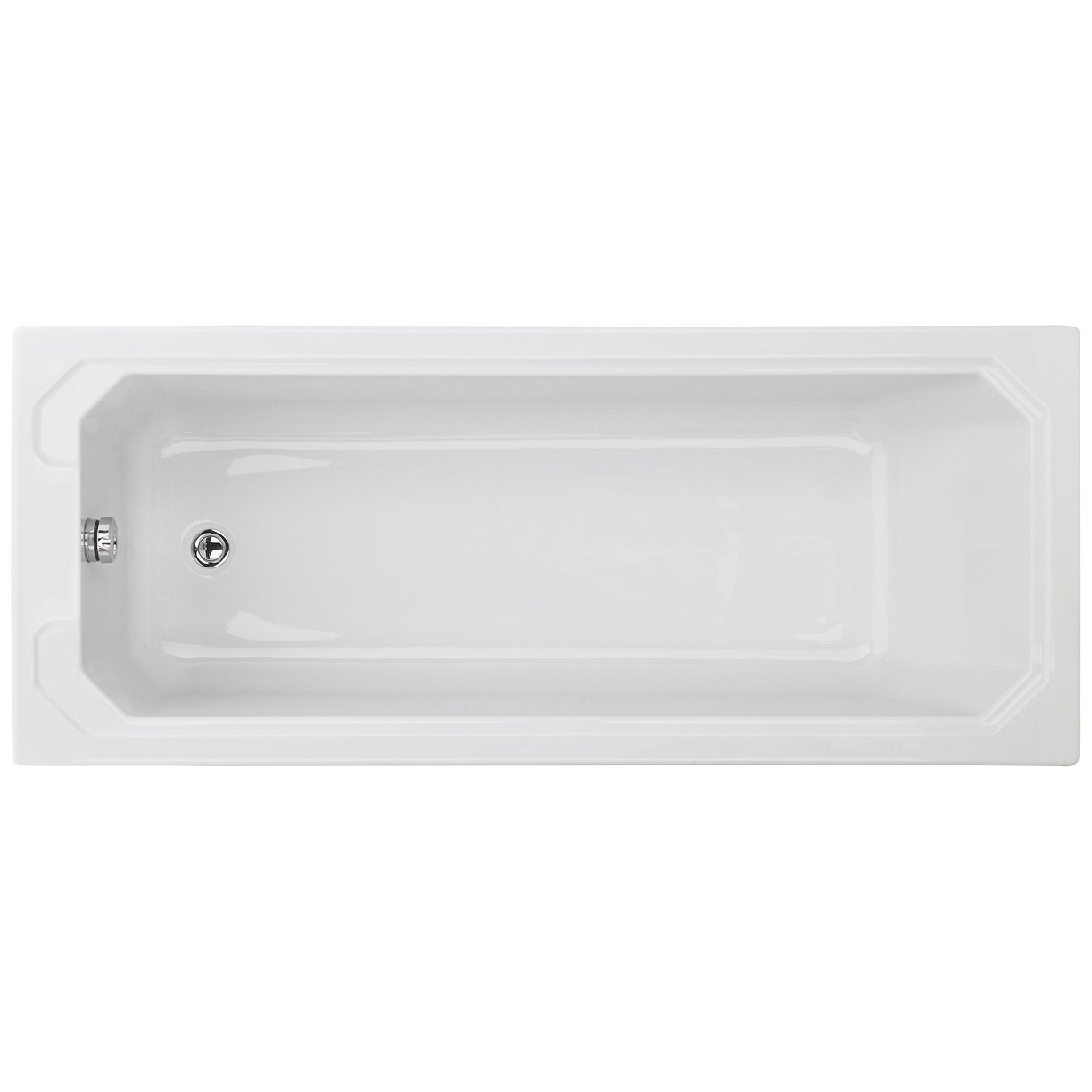 Art Deco Bath (1700X700) - White