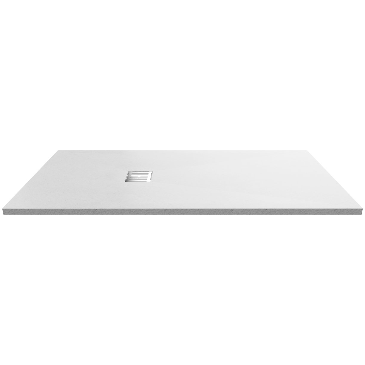 Rectangular Shower Tray 1700 x 800mm - Slate White