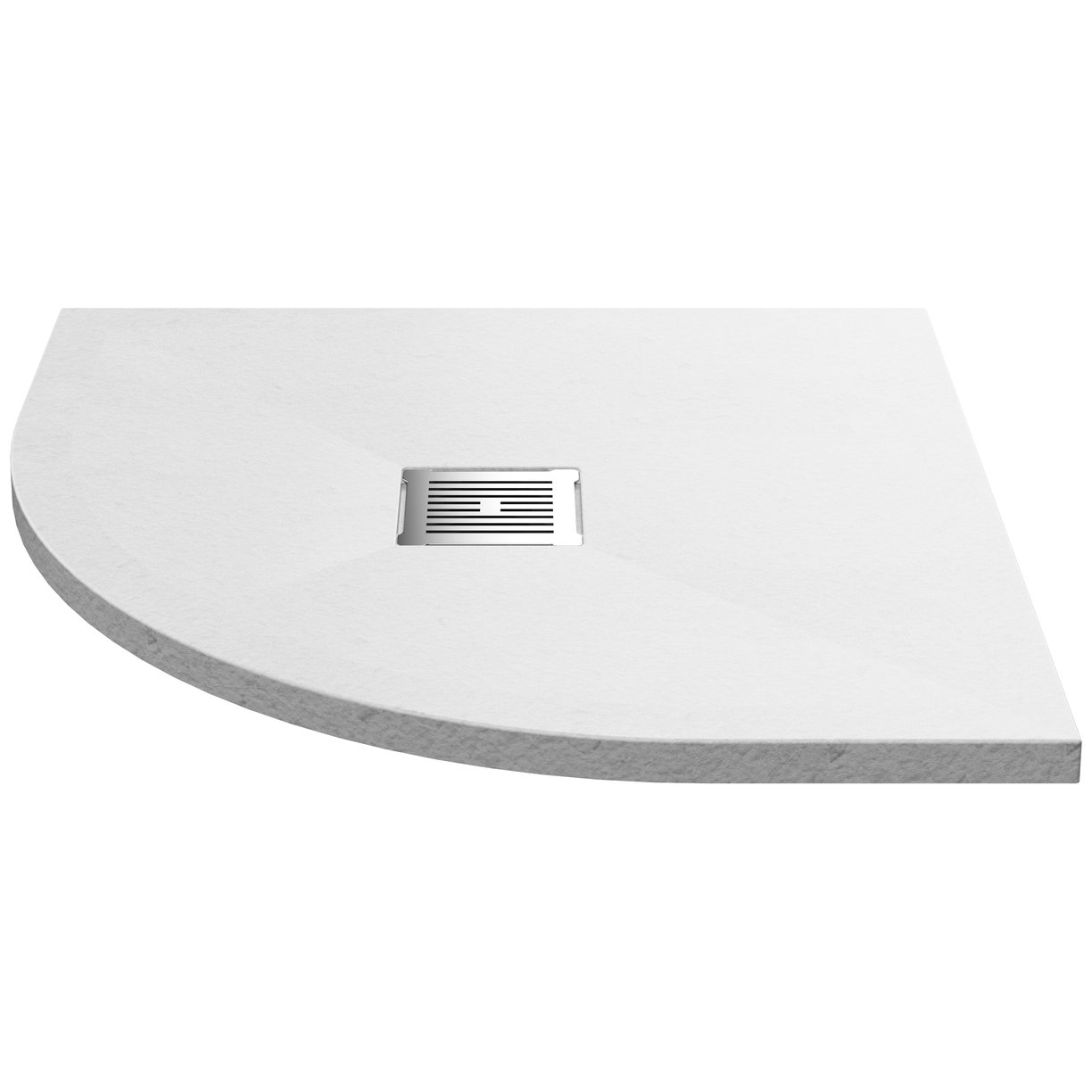 Quadrant Shower Tray 800 x 800mm - Slate White