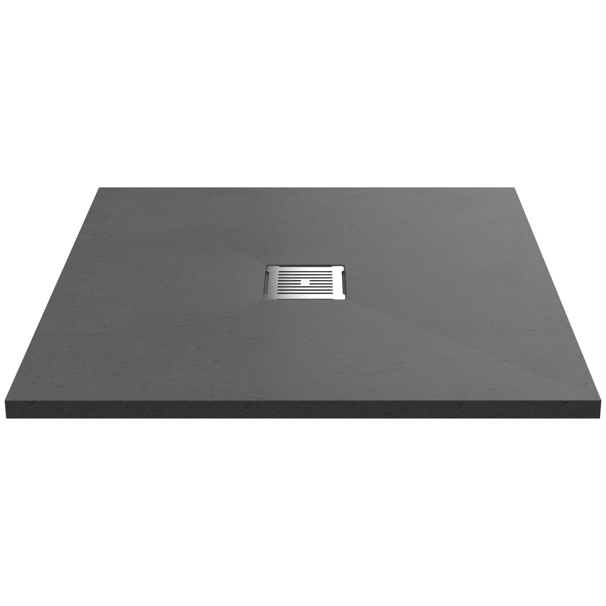 Square Shower Tray 900 x 900mm - Slate Grey