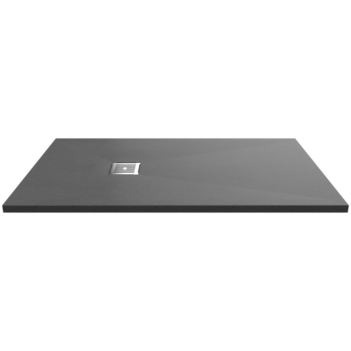 Rectangular Shower Tray 1400 x 800mm - Slate Grey