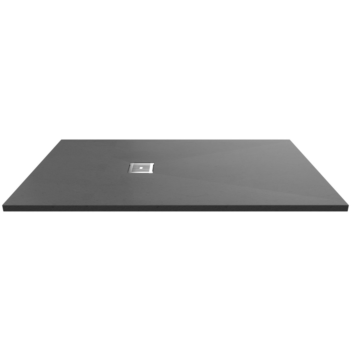 Rectangular Shower Tray 1600 x 900mm - Slate Grey