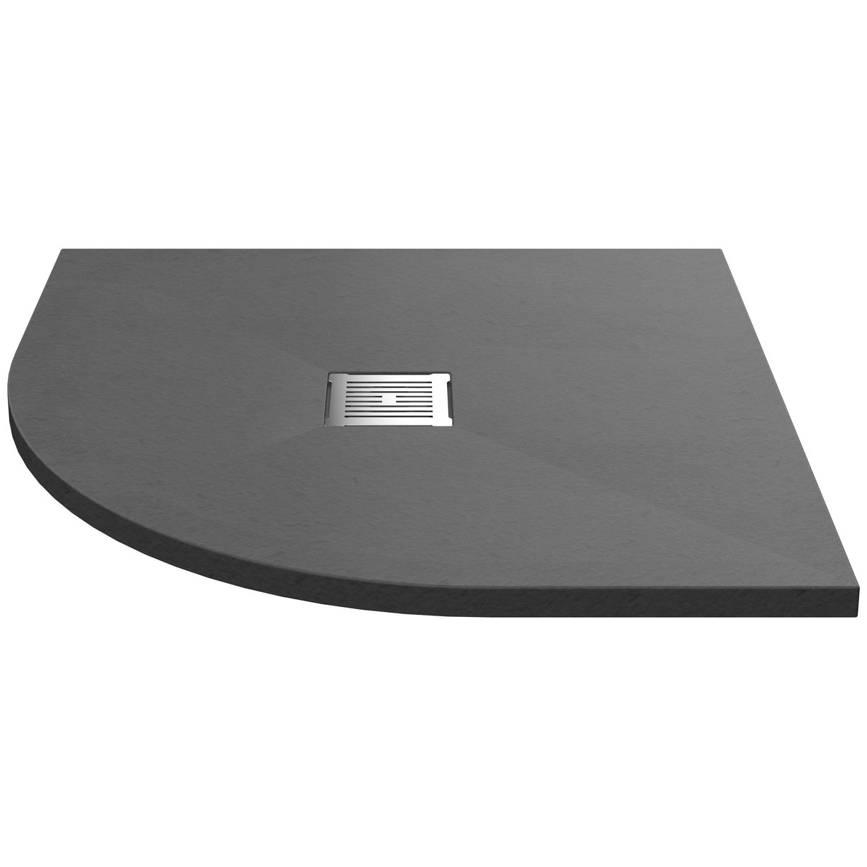 Quadrant Shower Tray 900 x 900mm - Slate Grey