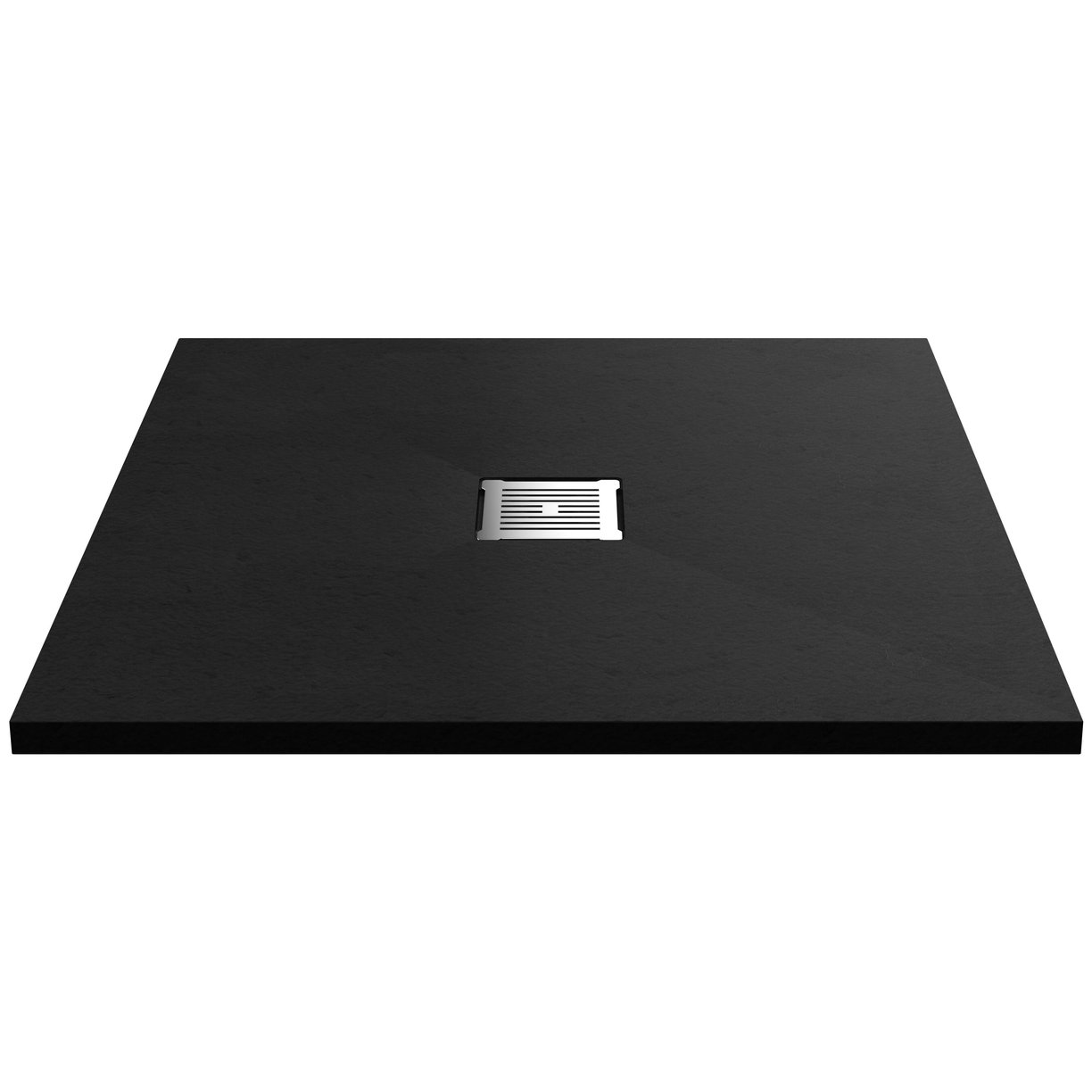 Square Shower Tray 900 x 900mm - Slate Black