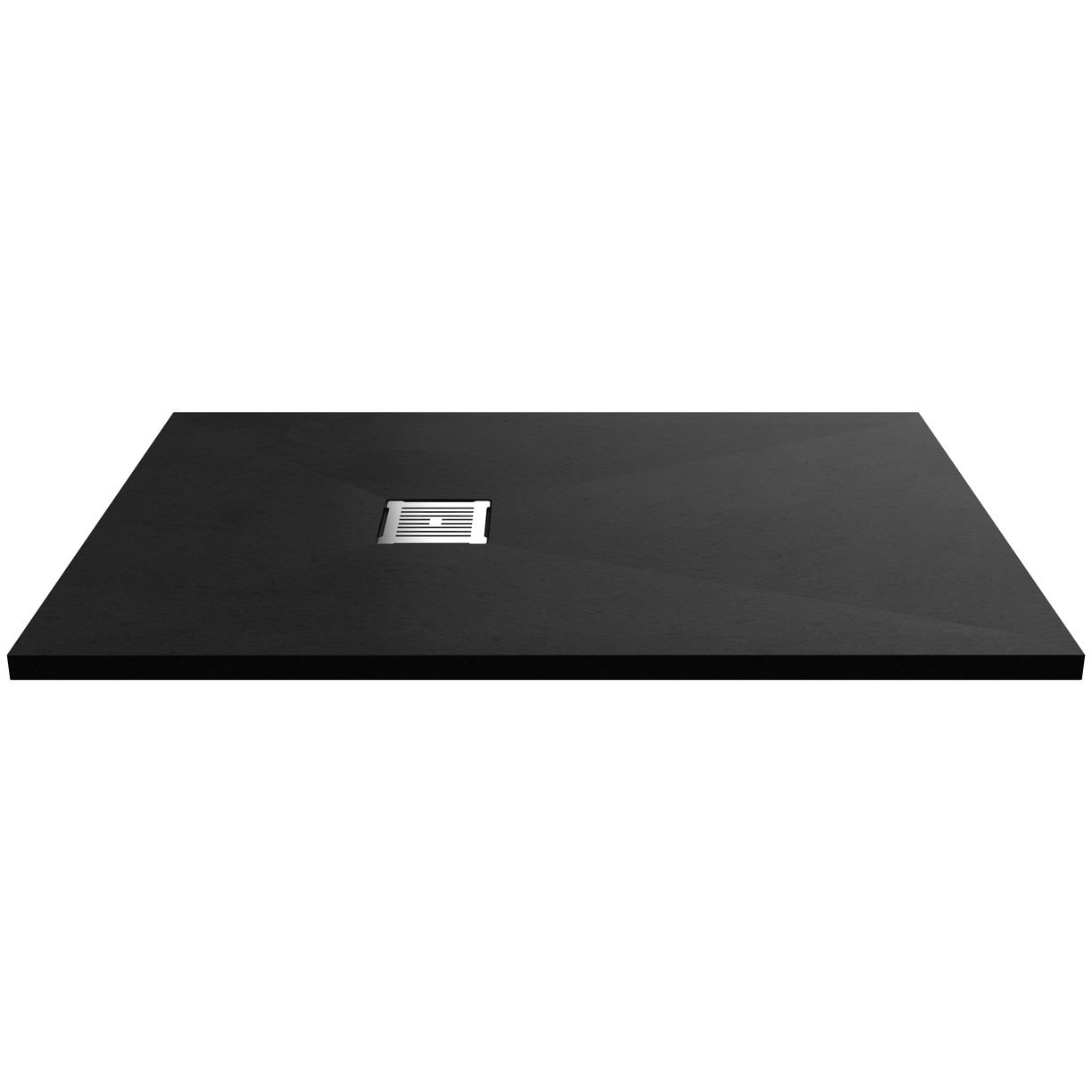Rectangular Shower Tray 1200 x 800mm - Slate Black