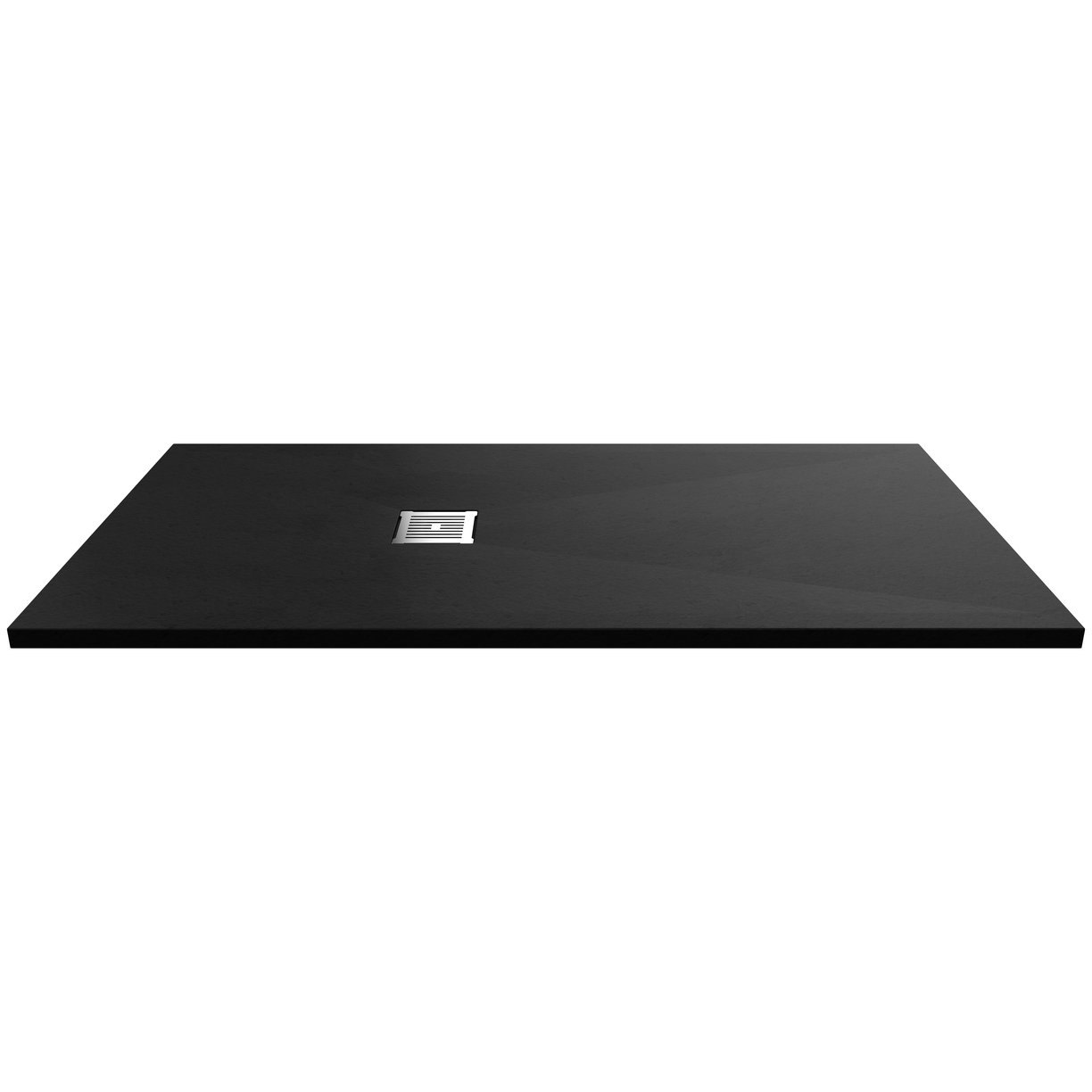 Rectangular Shower Tray 1600 x 800mm - Slate Black