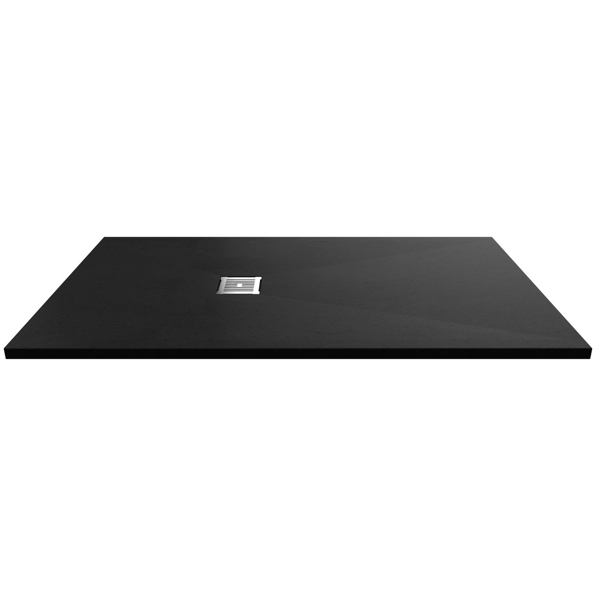 Rectangular Shower Tray 1600 x 900mm - Slate Black