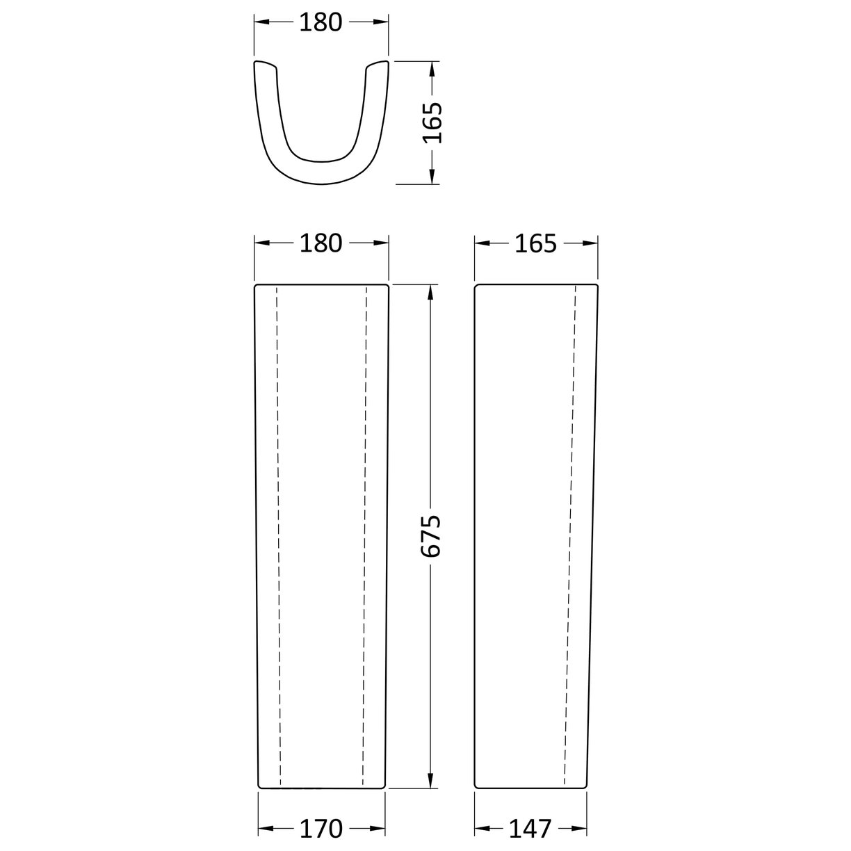 Full Pedestal - White