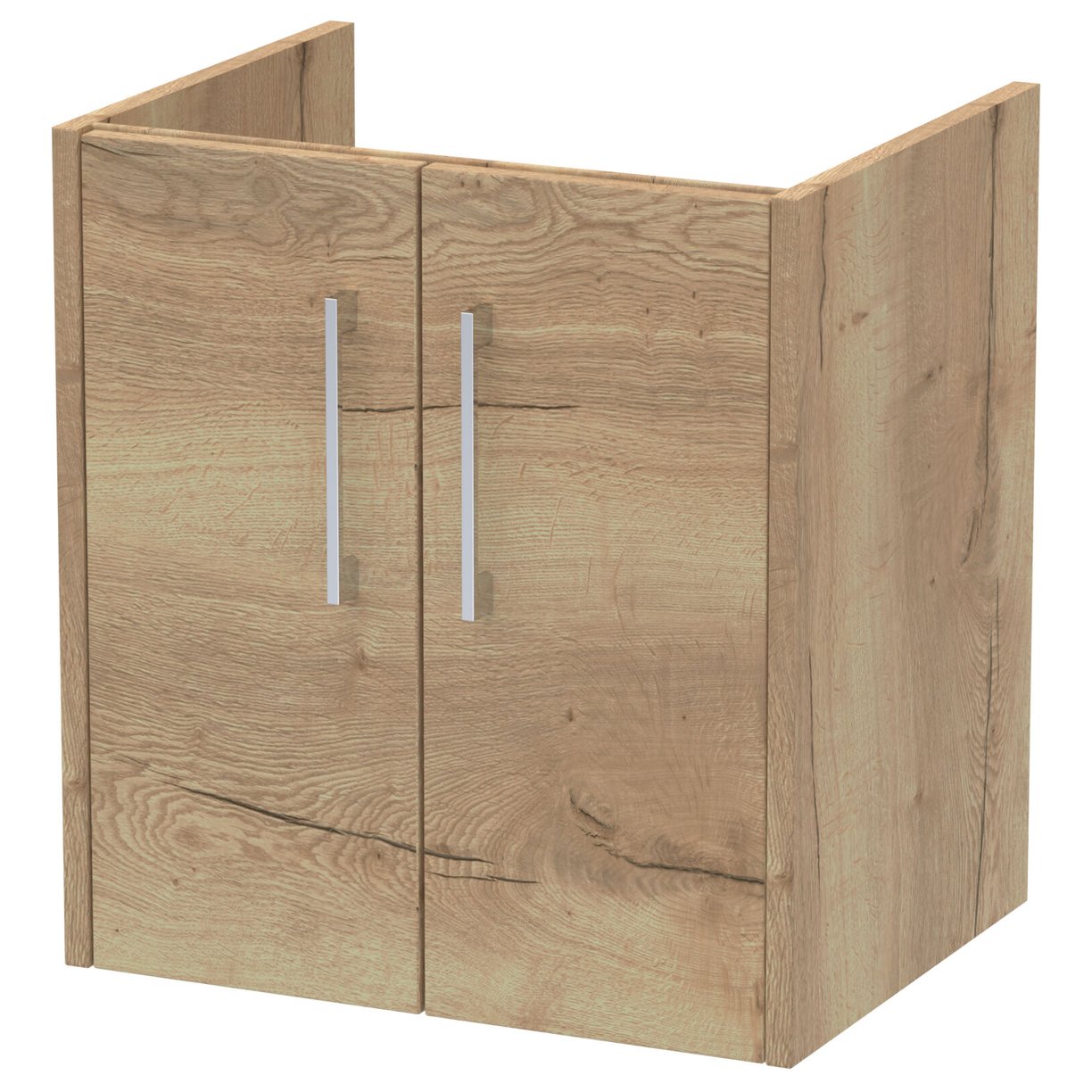 500 W/H 2-Door Unit (385 Deep) - Bleached Oak