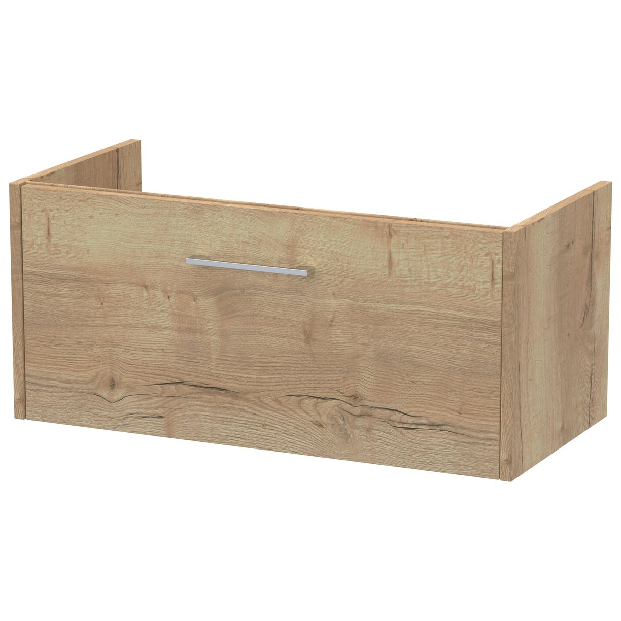 800 W/H Single Drawer Unit (385 Deep) - Bleached Oak