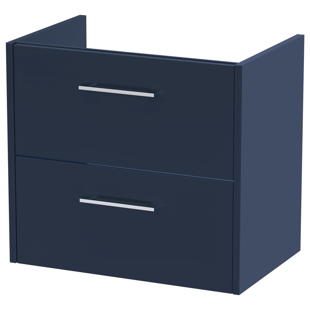600 W/H 2-Drawer Unit (385 Deep) - Indigo Blue