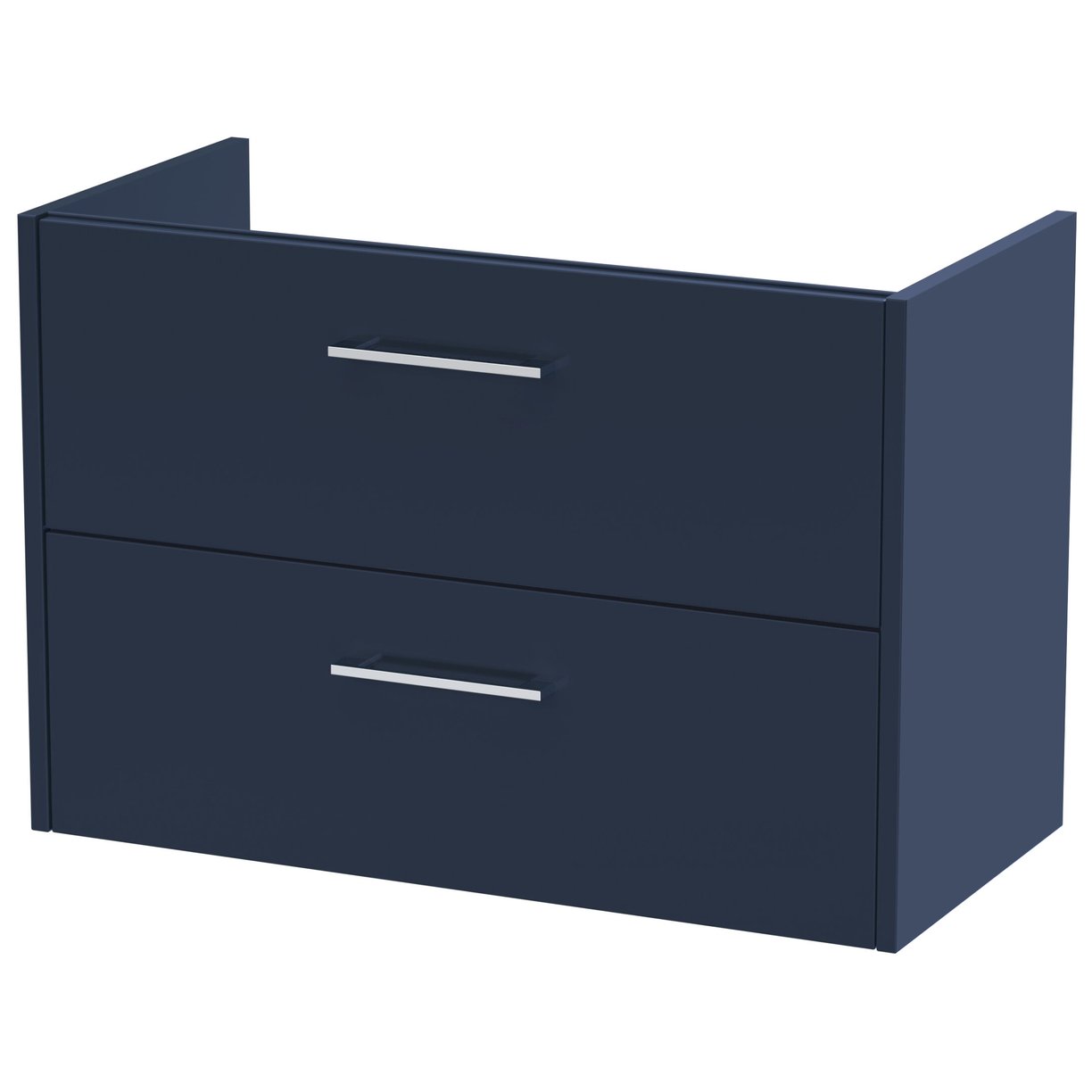 800 W/H 2-Drawer Unit (385 Deep) - Indigo Blue
