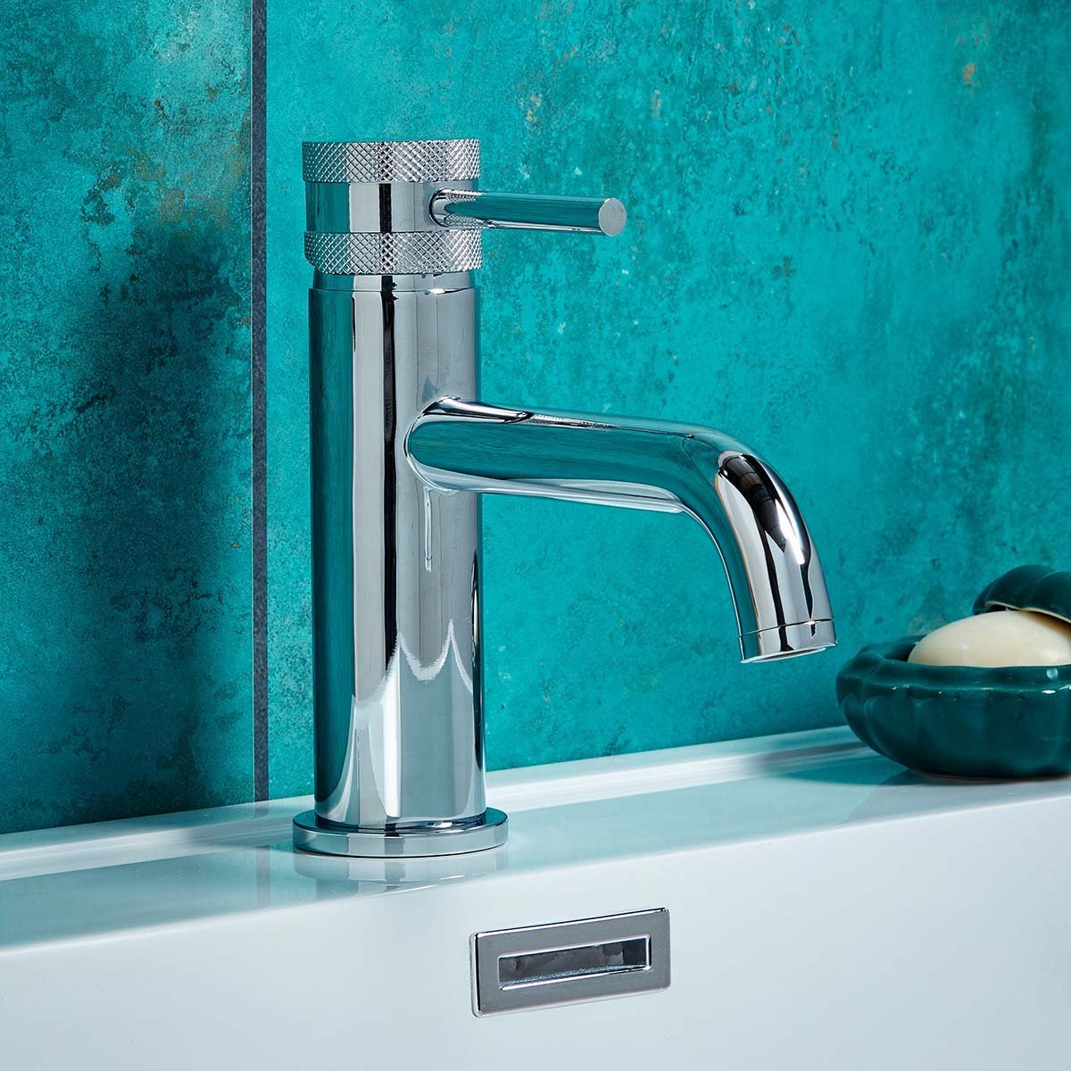MOQ Core Mono Basin Mixer Chrome (Basin Waste Separate)