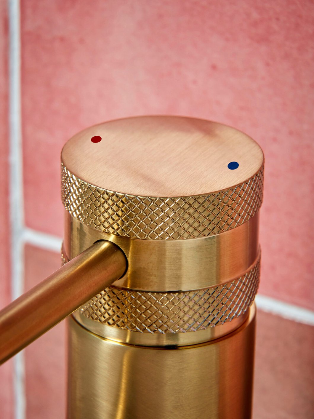 MOQ Core Mono Basin Mixer Brushed Brass (Basin Waste Separate)
