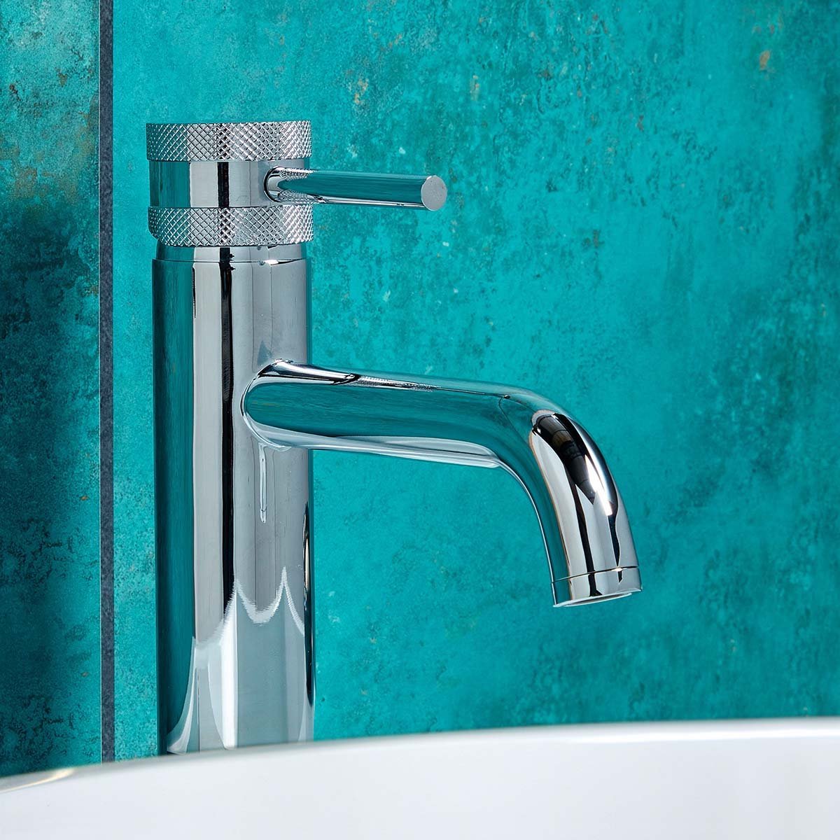 MOQ Core Tall Mono Basin Mixer Chrome (Basin Waste Separate)