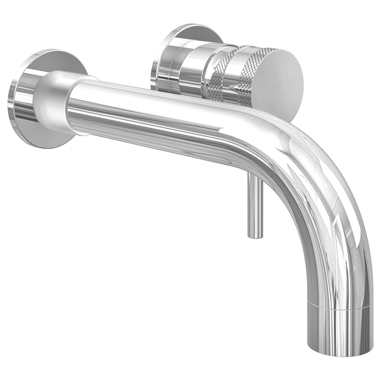 MOQ Core Wall Mounted Basin Tap Chrome