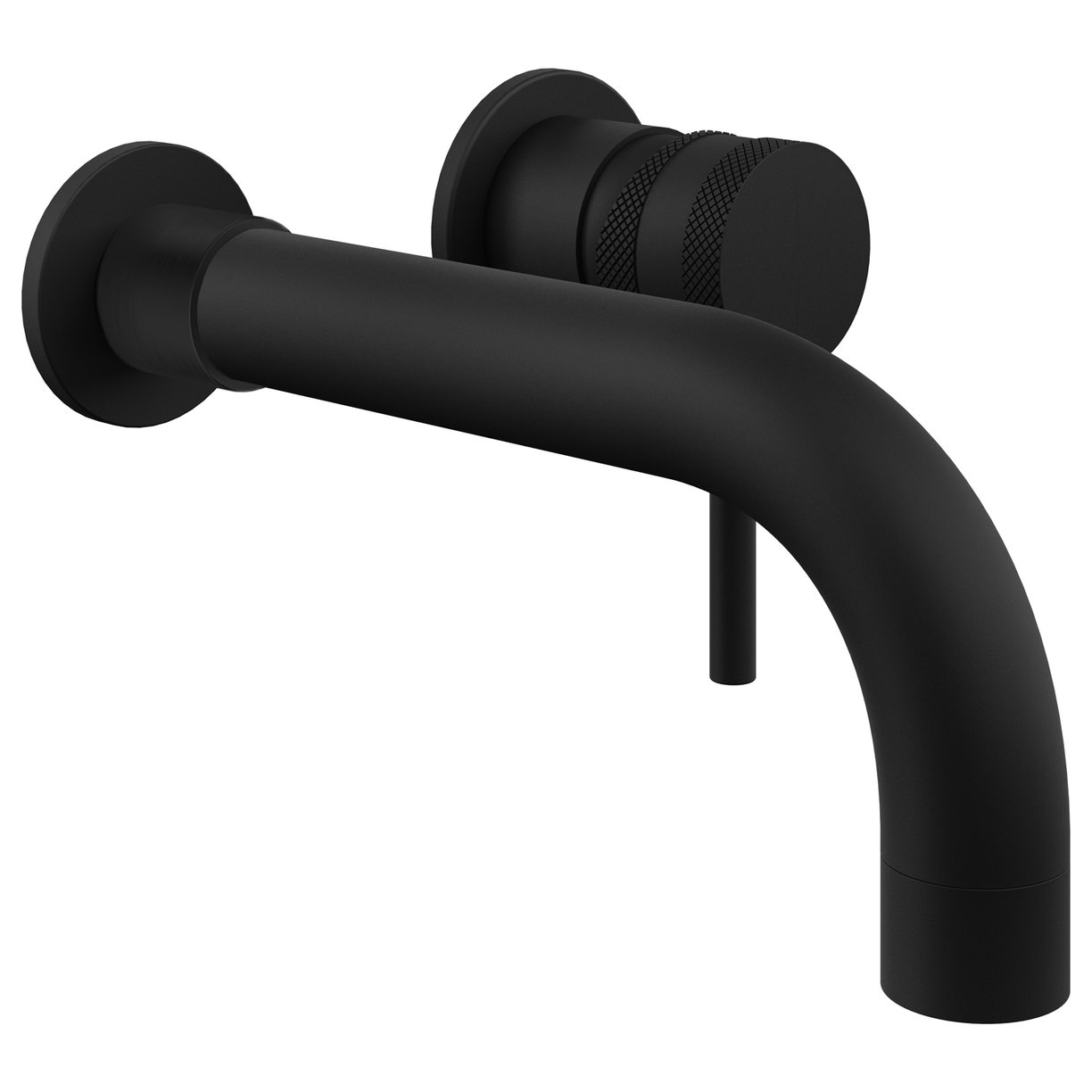 MOQ Core Wall Mounted Basin Tap Black