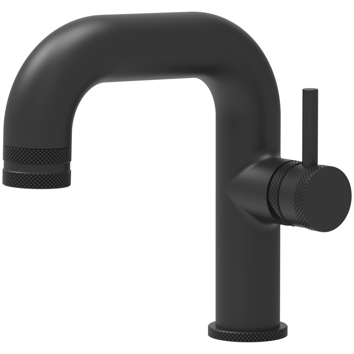 MOQ Core Side Lever Basin Mono Black