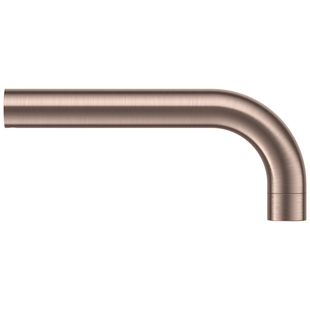 Core cloakroom brass spout 200mm Brushed Bronze
