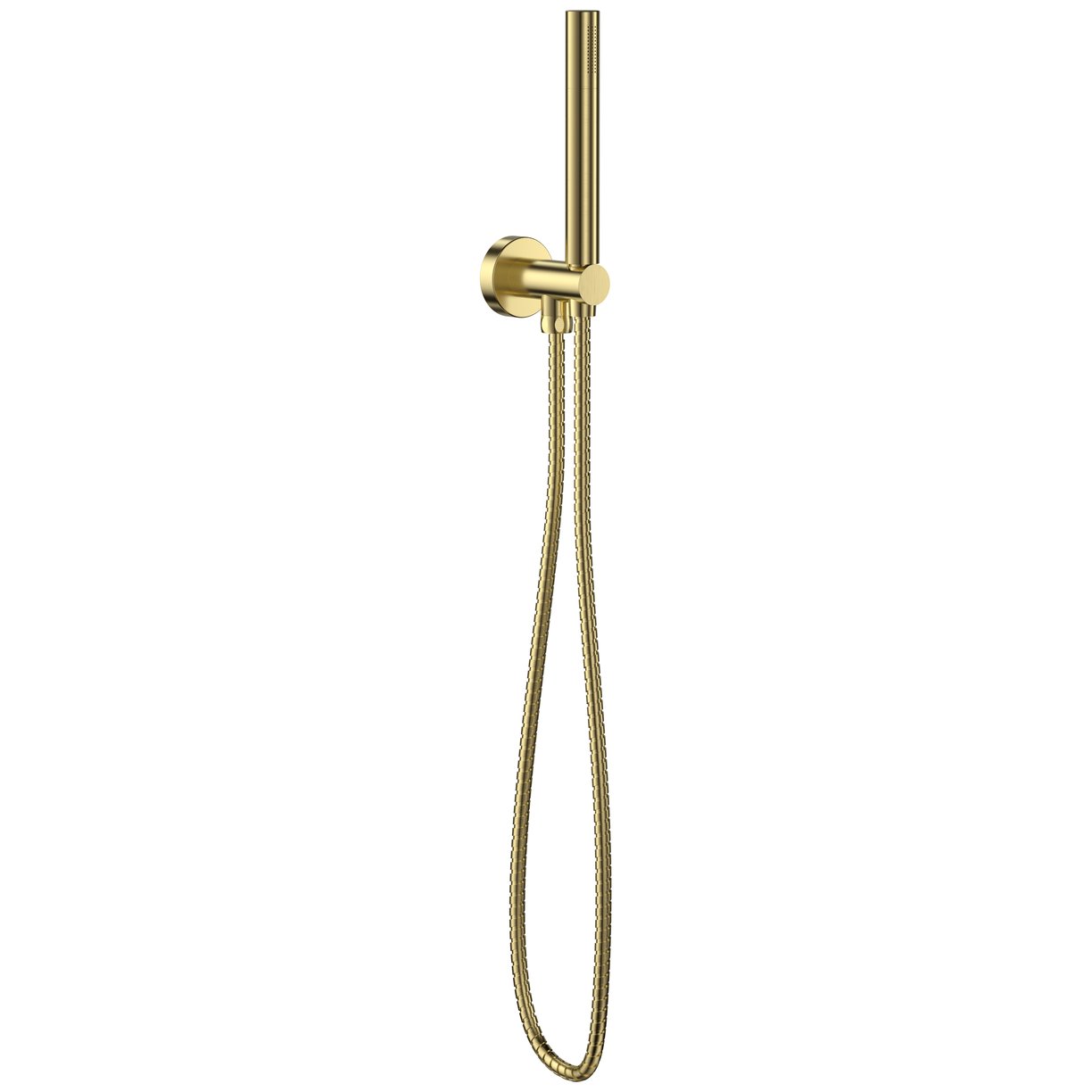Handset, Outlet & Holder Brushed Brass