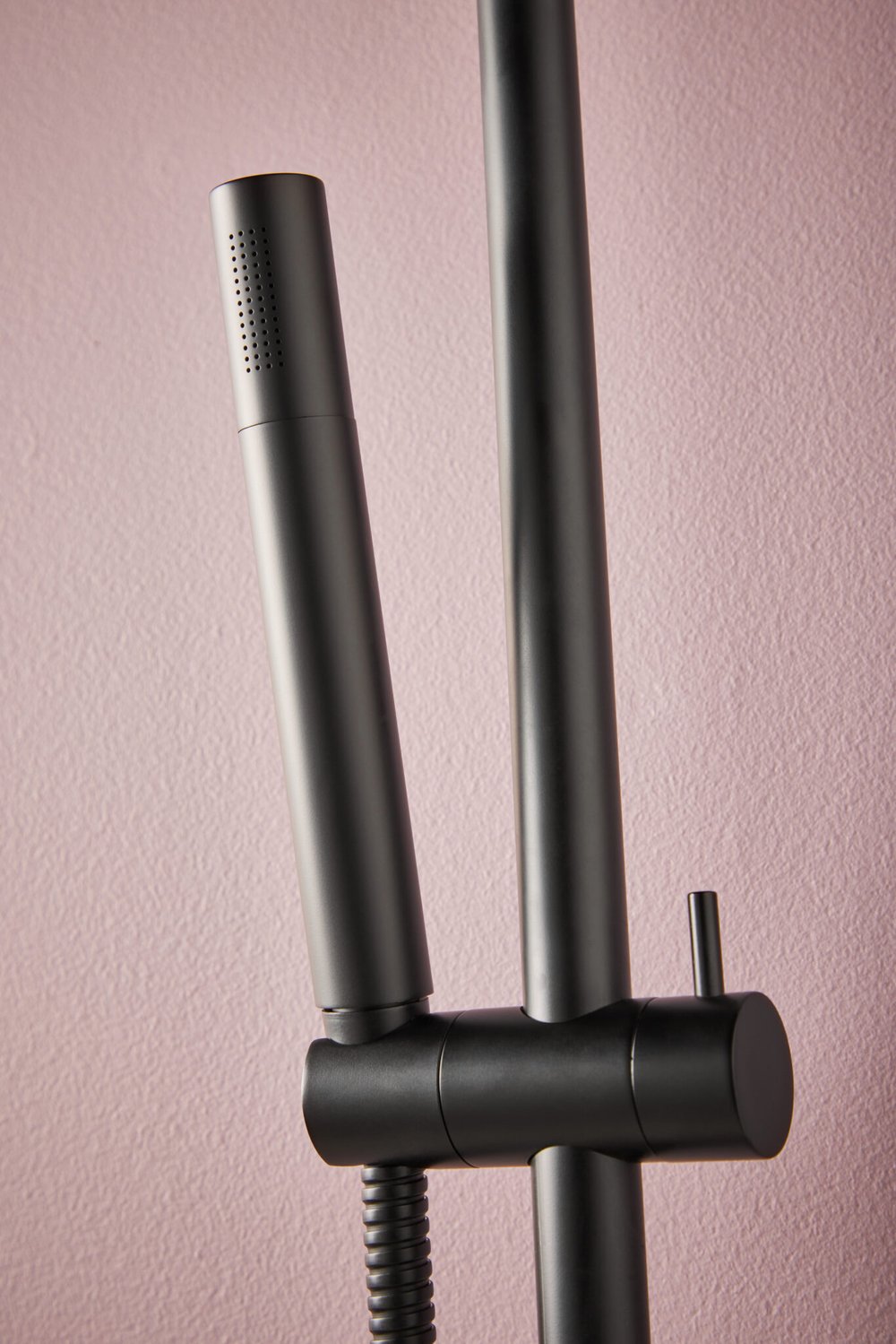 Riser Rail & Handset inc. Hoses Black