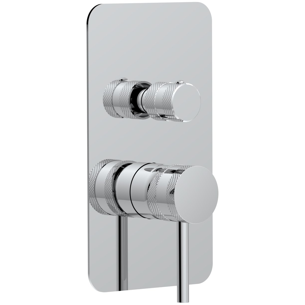 Core Concealed Manual Dual Outlet Chrome