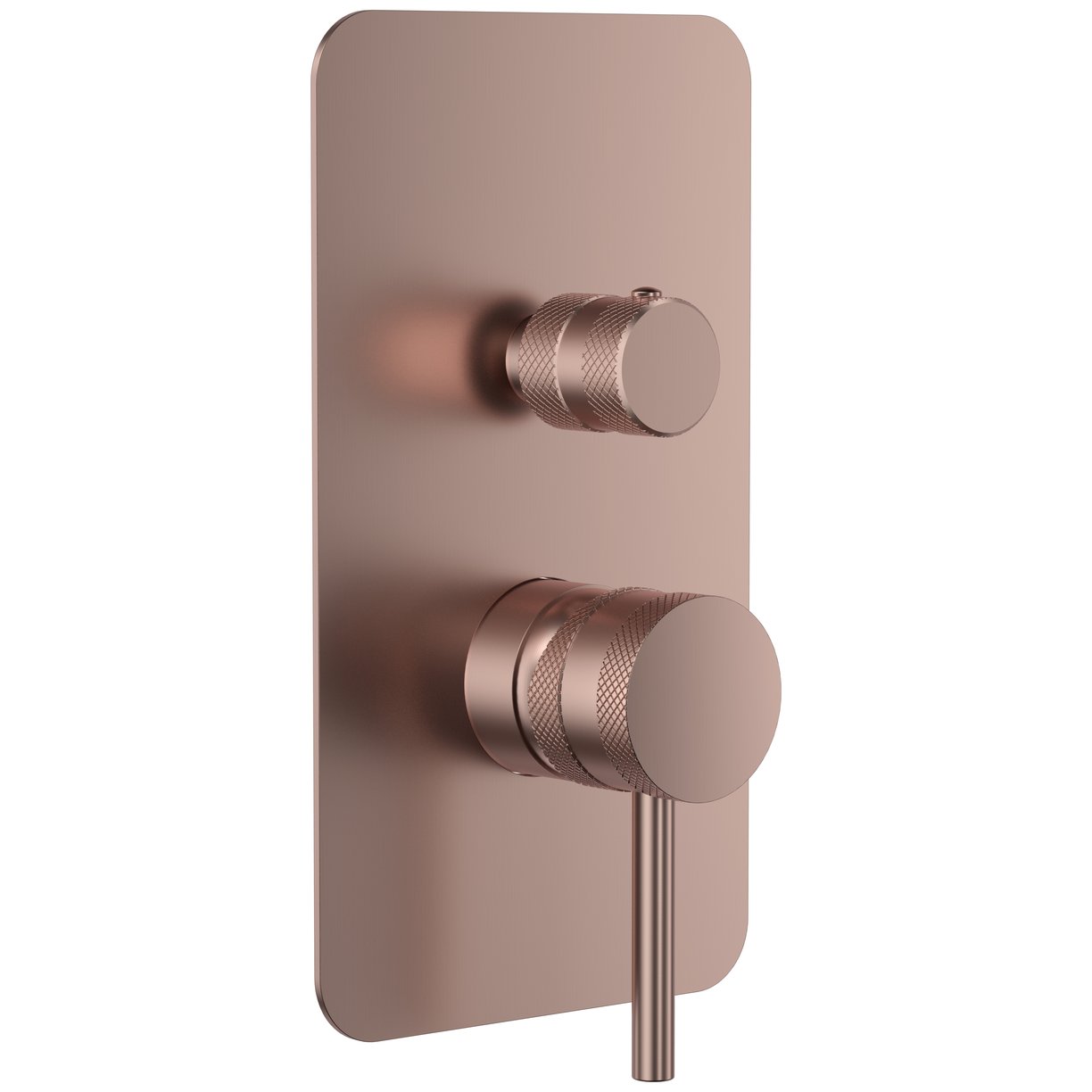 Core Concealed Manual Dual Outlet Brushed Bronze
