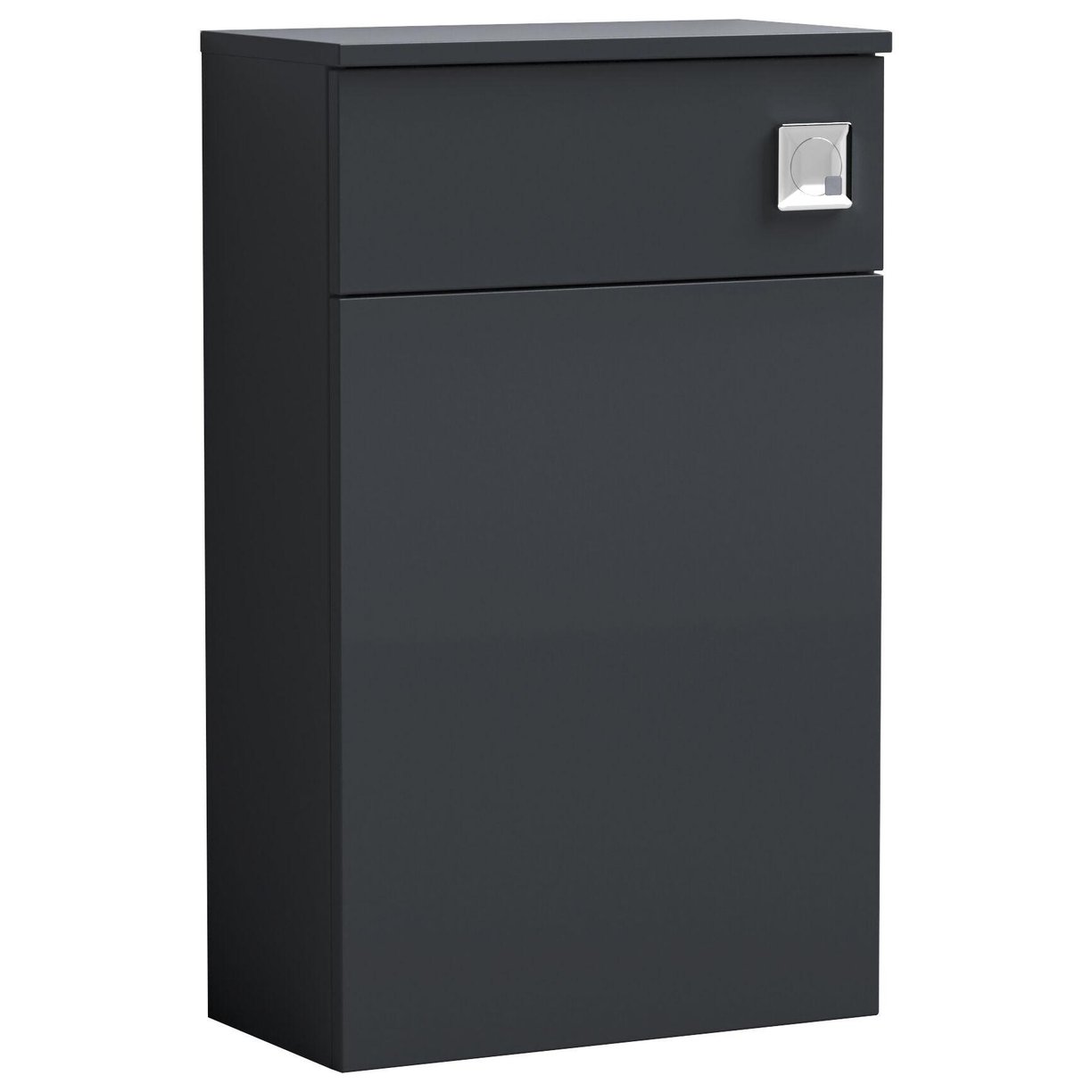 500mm WC UNIT (235mm Deep) - Satin Soft Black