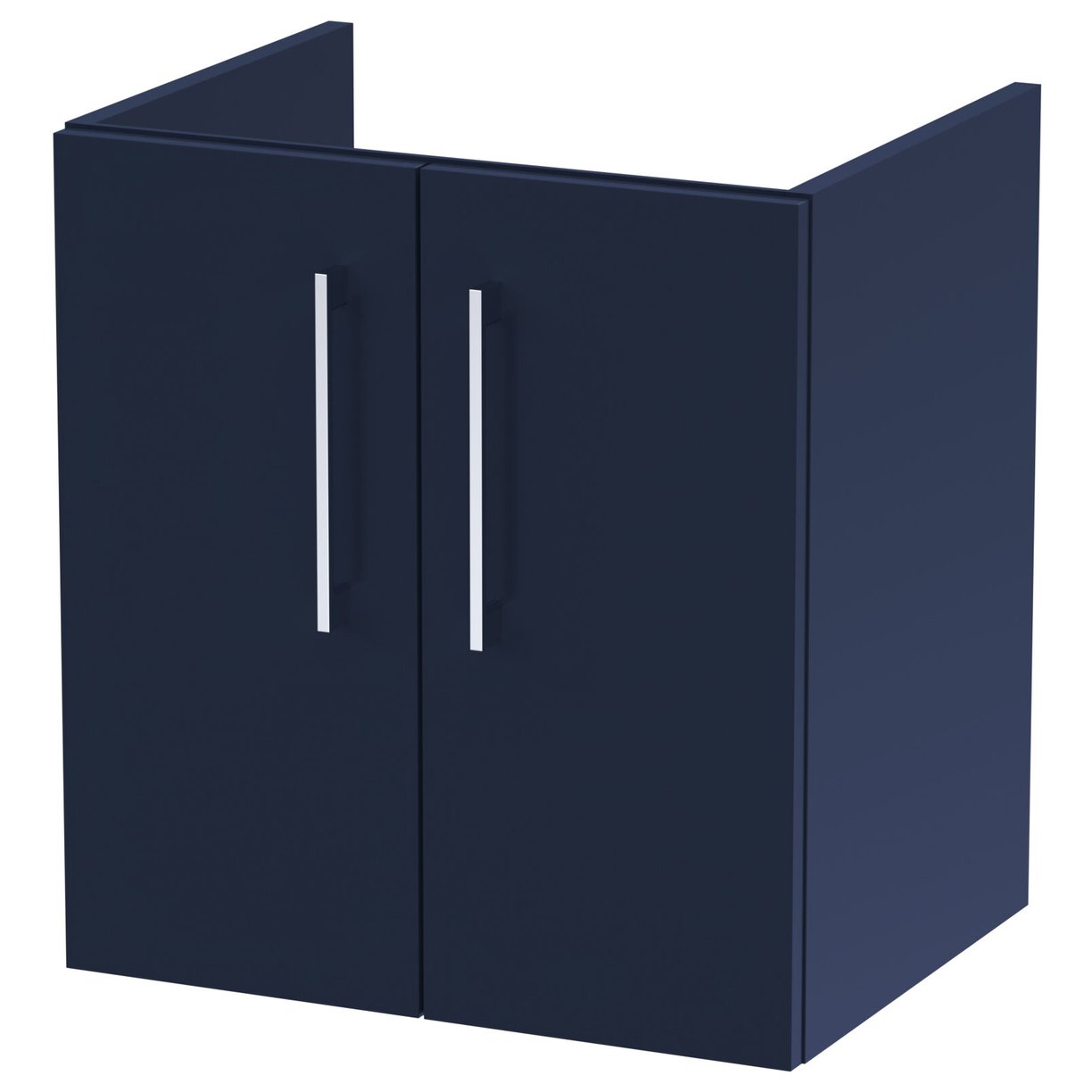 500mm 2-Door Wall Hung Unit - Indigo Blue