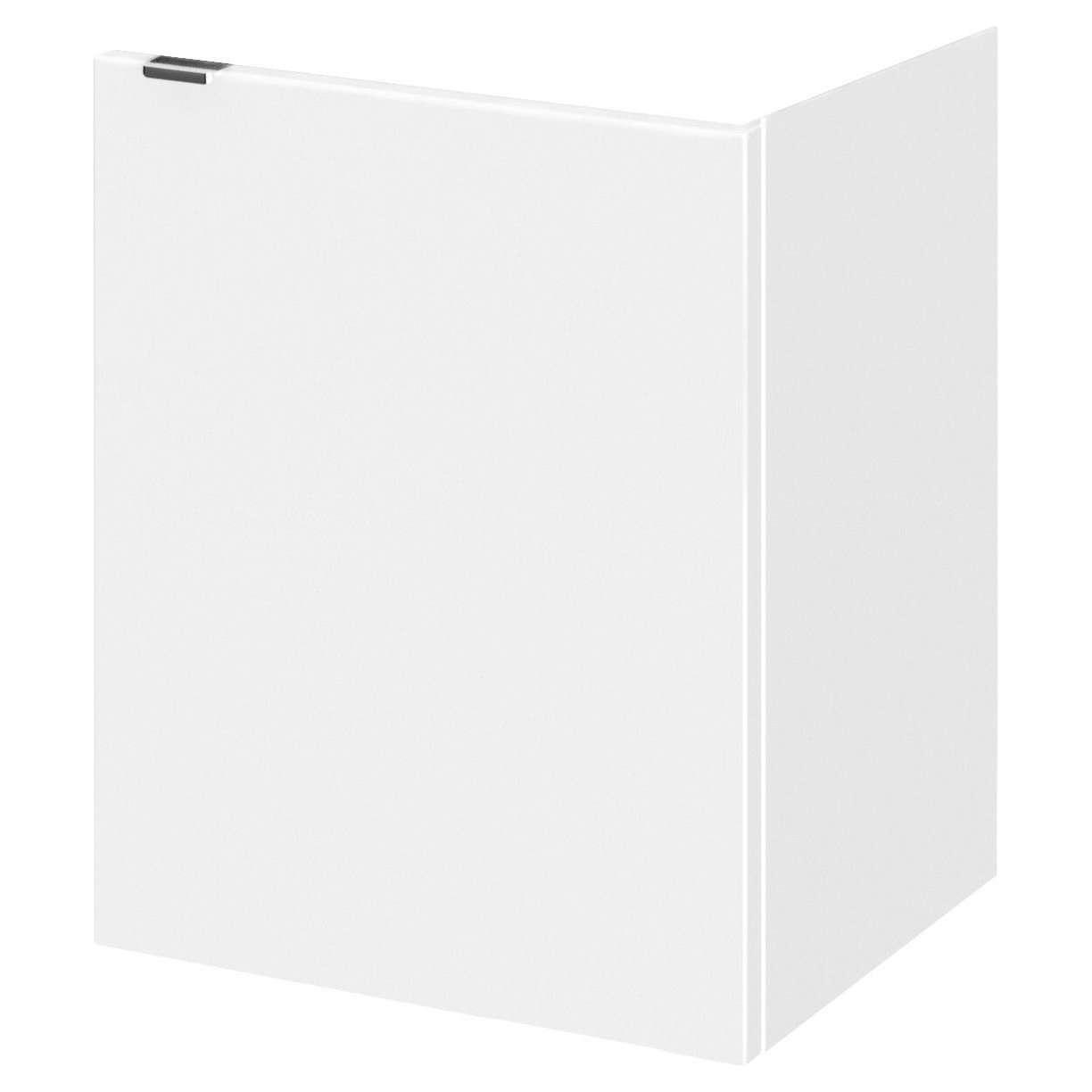400 1-Door Wall Hung Unit - Gloss White