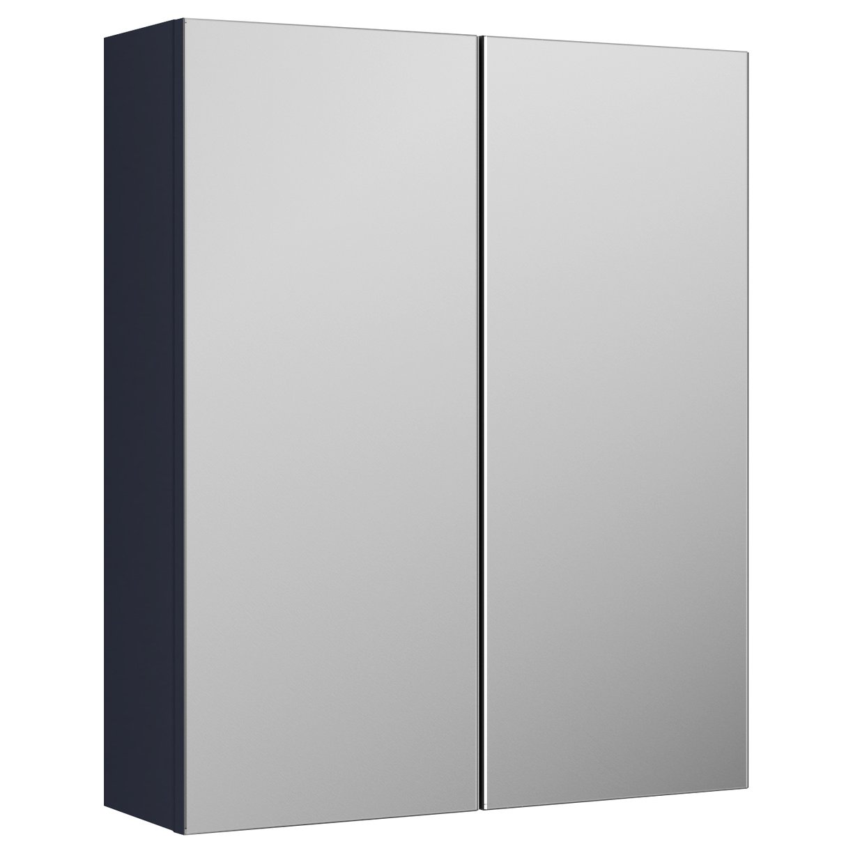 600mm Mirror Unit 50/50 - Indigo Blue