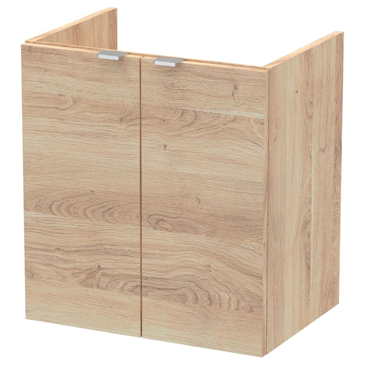500 2-Door Wall Hung Unit (355Mm) - Bleached Oak