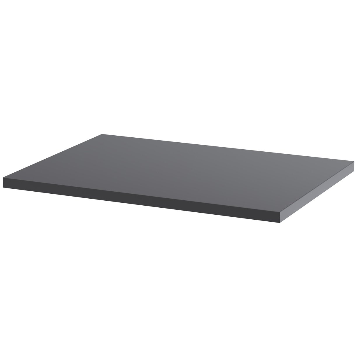 500 Wc Unit Top 505X360 - Gloss Grey