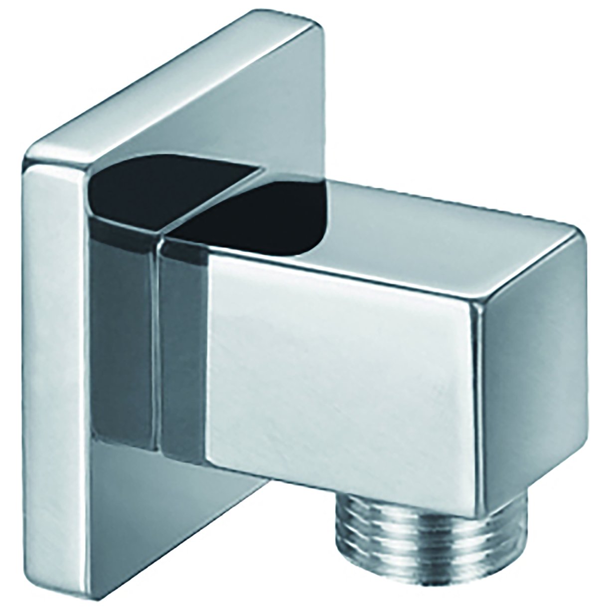 Square Shower Wall Outlet Elbow