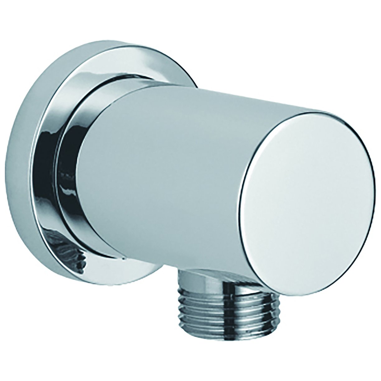 Round Shower Wall Outlet Elbow