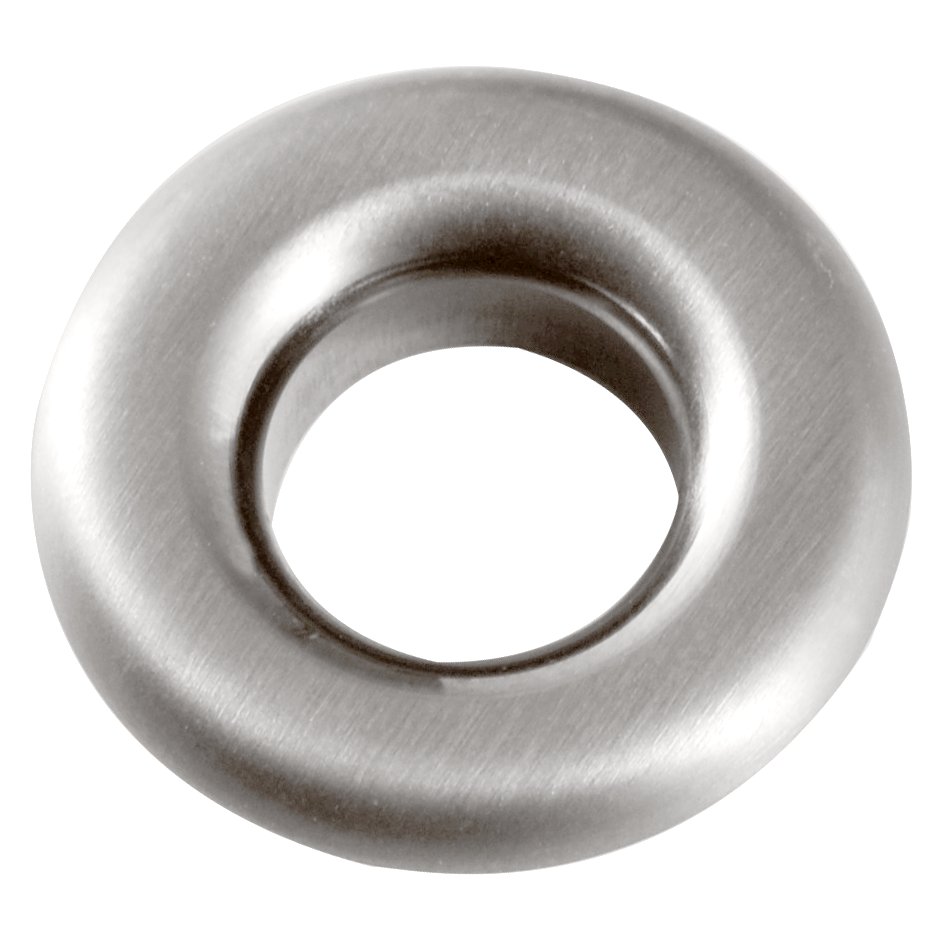 Brushed Nickel Round Overflow Insert