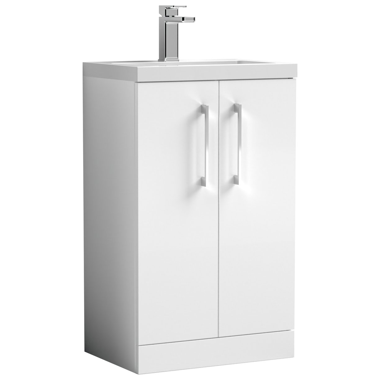 500 FS 2-Door Vanity & Polymarble Basin
