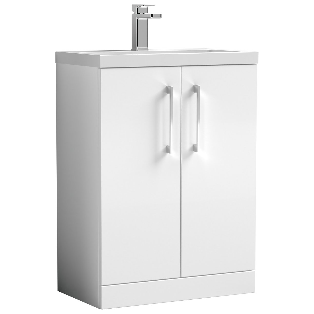 600 FS 2-Door Vanity & Polymarble Basin