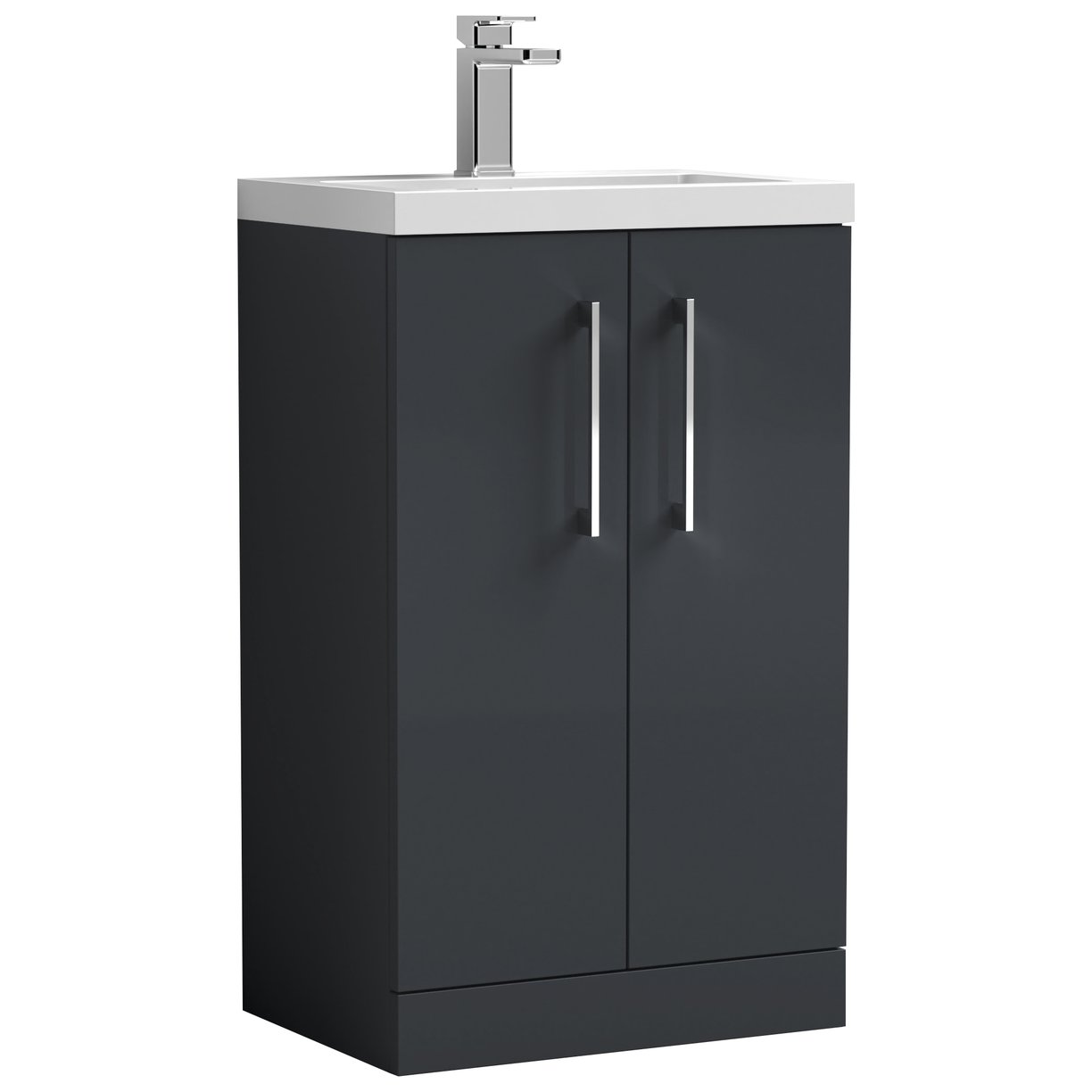 500 FS 2-Door Vanity & Ceramic Basin