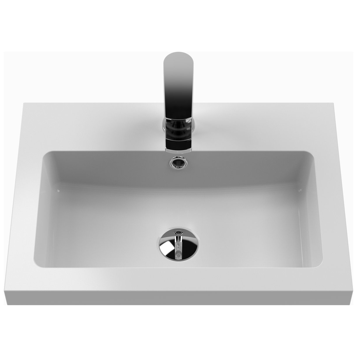 500 FS 2-Door Vanity & Polymarble Basin