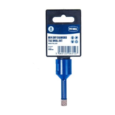 Pit Bull M14 7mm Dry Diamond Tile Bit WF
