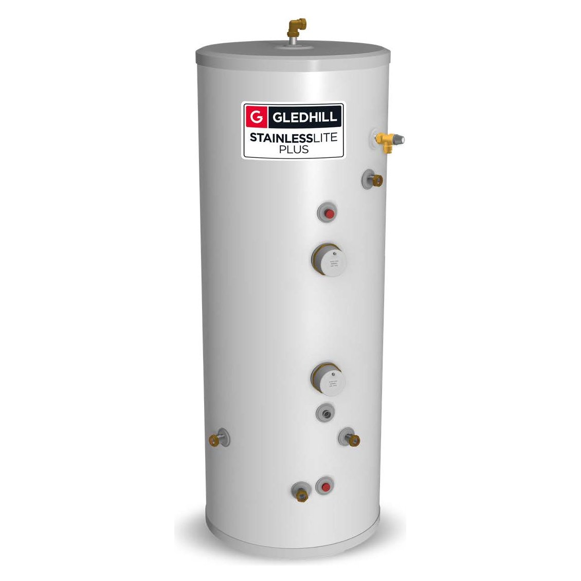 Gledhill Stainlesslite Plus Direct 180L Solar Slim EE Unvented